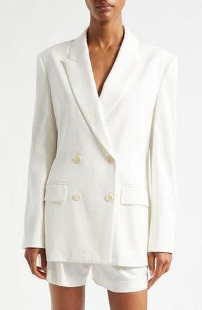 A.L.C. Calla Double Breasted Blazer in White at Nordstrom Rack, Size 00