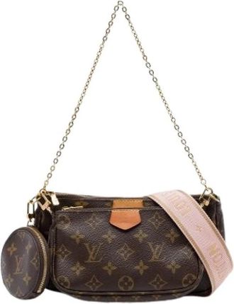 Louis Vuitton Pre-owned Multi-Pochette Accessoires - Dames - Vintage Schoudertas - Bruin - ONE Size - Vintage