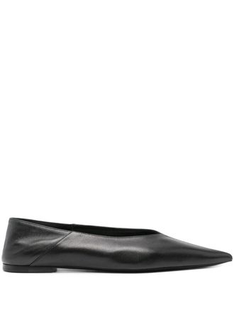 Saint Laurent Nour ballerina shoes - Black