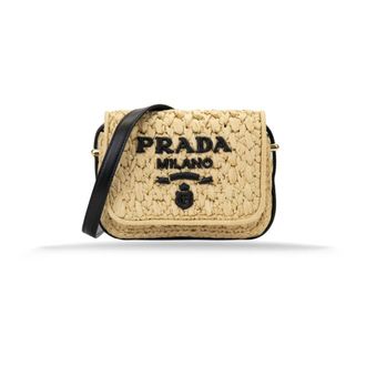 Prada Shoulder Bag - female - Prada - Cross Body Bags - Beige - ONE SIZE - Bags