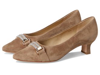 Vaneli Womens Torey Pump, Military Suede, 6 UK