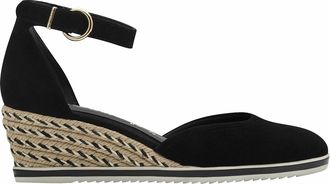 Tamaris Sandalen met sleehak, in leer