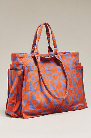 SZ Blockprints Picnic Tote Bag