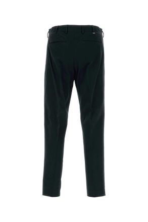 Pantaloni Torino Mens Black Stretch Cotton Pant 0990 Exterior: Elastane Pantaloni Trousers