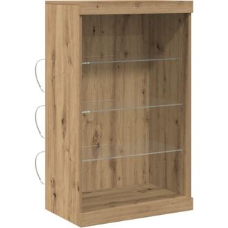 vidaXL Sideboard Artisan oak 60.5 x 37 x 100 cm Engineered Wood vidaXL