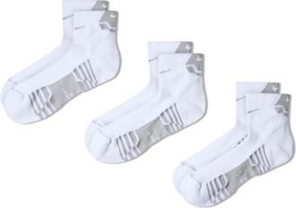 Nike Unisex Everyday Elevated Sport Ankle Socks (3 Pairs) in Multicolor | IH8552-901
