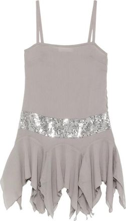 Gimaguas Leila Sequin-embellishment Mini Dress