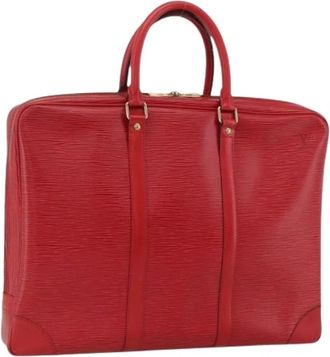 Louis Vuitton Pre-owned Handbags, female, Red, Size: ONE SIZE Pre-owned Vintage Business Bag