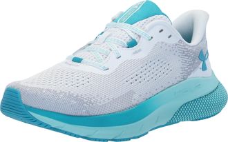 Under Armour Womens HOVR Turbulence 2 Sneaker, (102) White/White/Circuit Teal, 8.5 UK