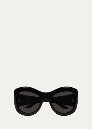 Gucci Generation Double G 58MM Butterfly Sunglasses