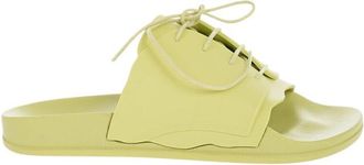 Maison Margiela Green Rubber Slides