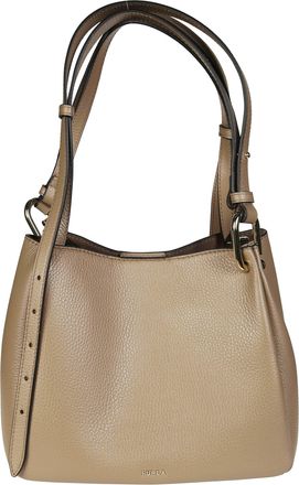 Furla Nuvola M Medium Pebbled Leather Tote Bag