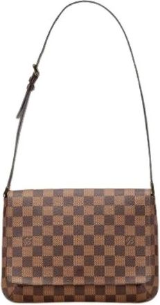 Louis Vuitton Pre-owned Shoulder Bags, female, Brown, Size: ONE SIZE Pre-owned Vintage Shoulder Bag