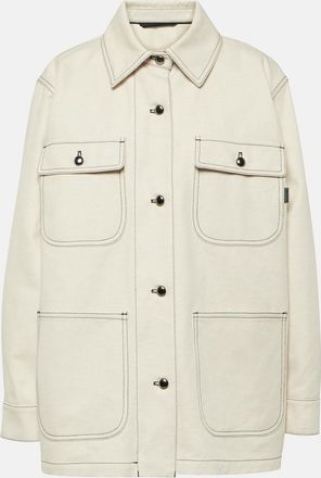 Max Mara Dardano cotton and linen jacket