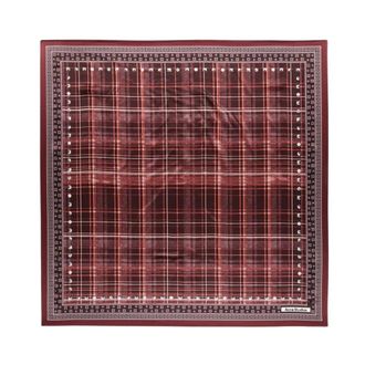 Acne Studios Sciarpa Volta Check - - Accessories - Donna - Marrone - ONE SIZE