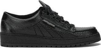 Mephisto Rainbow Sneaker - Heren - Sneakers - Zwart - 44 EU - Leer - Schoenen