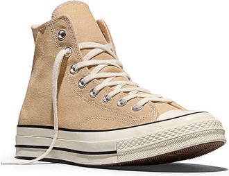 Converse Chuck Taylor 70 High Top Sneaker in Hay Day/Egret/Black at Nordstrom, Size 10.5