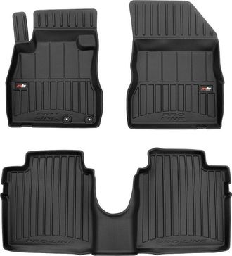 OEM Alfombras De Goma, Felpudos, Felpudo Nissan Note 2 2012-2017, Canaleta 3d