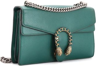 Gucci Dionysus Bag Leather Small shoulder bag - Groen