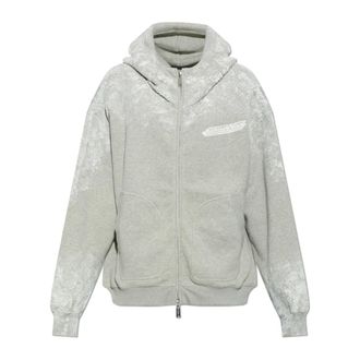 Dsquared2 Sudadera de algod&oacute;n con logo - Sweatshirts & Hoodies - Hombre - Gris - 3XL