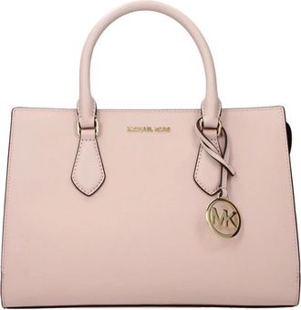 Michael Kors Sheila Medium Satchel - Dames - Tassen - Roze - Maat: ONE Size