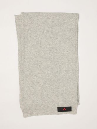Peuterey Solid Colour Wool and Cashmere Blend Scarf