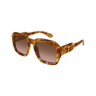 Chloé Sunglasses, unisex, Brown, 54 MM, Authentic Glasses with Top-Notch Service