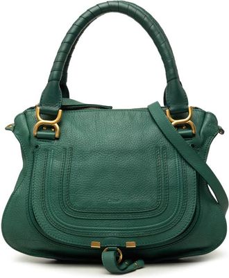 Chlo&eacute; Pre-owned Chloe Medium Leather Marcie Satchel Ladies 05XTMAW1X6DITNKV