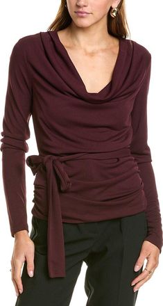 Nicholas Demitria Scarf Cowl Neck Top