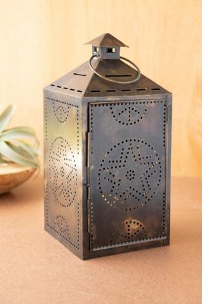 Kalalou Rustic Metal Lantern