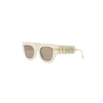 Fendi Dames, Accessoires, Bruin, Maat: 51 MM Nylon