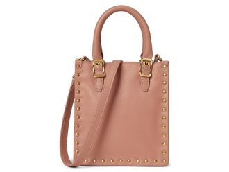 Rebecca Minkoff Studded Mini Tote Cross Body Handbags Romance, Leather