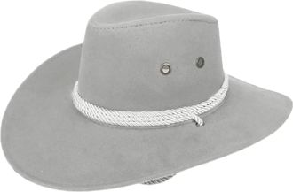 Generic Momolaa Clearance Cowboy Hat for Men Wide Brim Durable Cowgirl Adjustable Outdoor Hat Cowboy Felt Hat Western Hat Lightweight Travel Cap Large Sun Hat