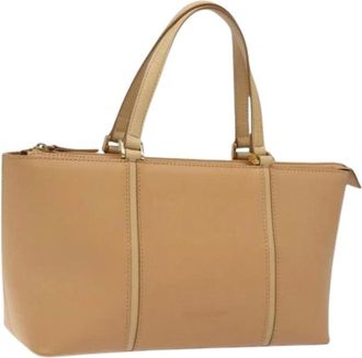 Burberry Pre-owned Handbags, female, Beige, Size: ONE SIZE Pre-owned Vintage Handbag