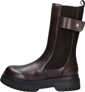 Emanuelle Vee 432M-500 Enkellaars - Dames - Hoge Laarzen - Bruin - 36 EU - Leer - Schoenen