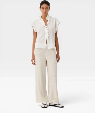 Diarte Silva Shirt In White Check