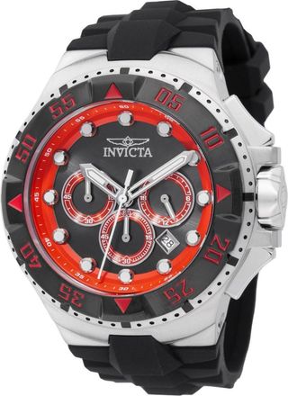 Invicta Excursion 48536 Heren Horloge - Quartz Uurwerk - Roestvrij Staal met grijze Wijzerplaat - 50mm