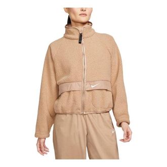 Nike (WMNS) AS W Nike Sportswear ESSNTL SHRPA JKT Jacket HEMP DO7761-200