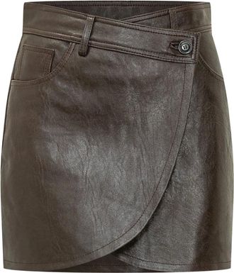 BA&SH Minigonna a portafoglio Bango - - Skirts - Donna - Marrone - 2XS