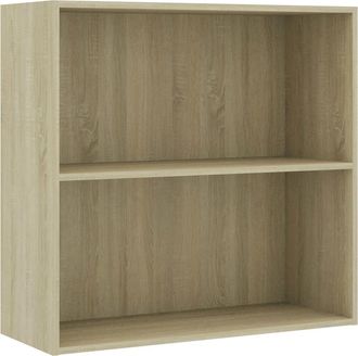 vidaXL Estanter&iacute;a De Madera De Ingenier&iacute;a Roble Sonoma 80x30x76,5 Cm Vidaxl