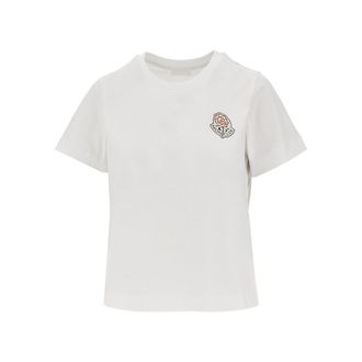 Moncler Logo print T-shirt Woman S