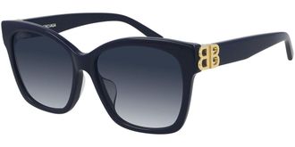 Balenciaga BB0102SA Asian Fit 005 Womens Sunglasses Size 57