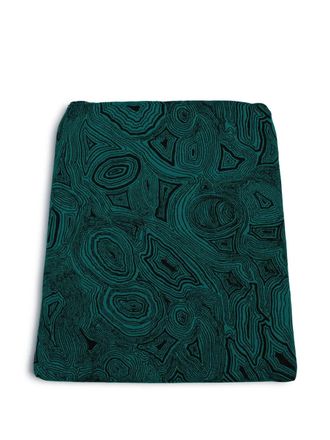 Fornasetti Malachite for Chair Capitellum outdoor cushion - Green