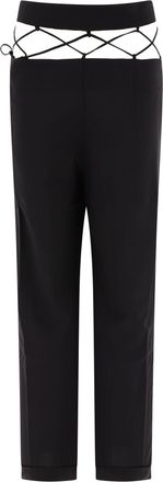 Nensi Dojaka Tailored Trousers With Laced Waistband