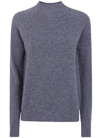 Drumohr Sweater Round Neck L5w113tl 670 Shark