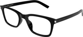 Saint Laurent SL 718 Slim Brillen - Heren - Brillen - Zwart - 54 MM - Accessoires
