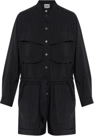 Isabel Marant Playsuits, female, Black, Size: 2XS Betyna Jumpsuit