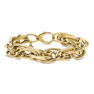 Ross-Simons Italian 14kt Yellow Gold Oversized Rope-Chain Bracelet