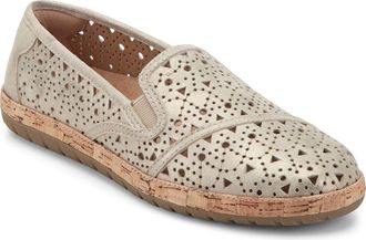 Earth Tomlyn Perforated Loafer in Bronze at Nordstrom, Size 6.5