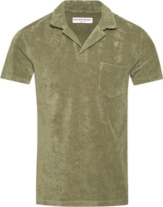Orlebar Brown T-shirt Terry Towelling - Verde